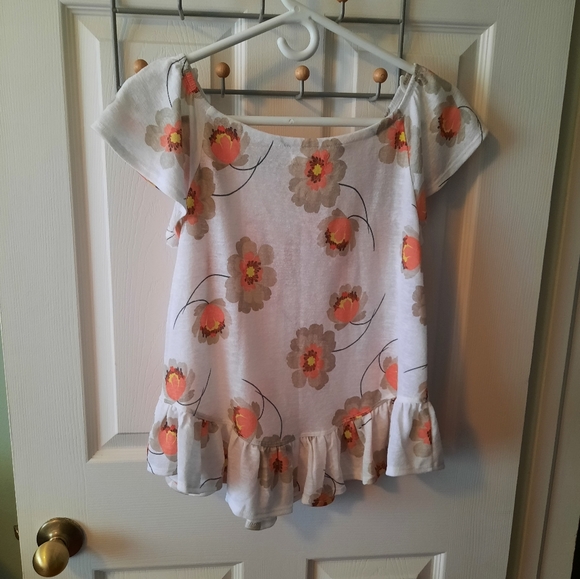 Maurices Size M Ruffle Sleeve Blouse - Picture 2 of 7